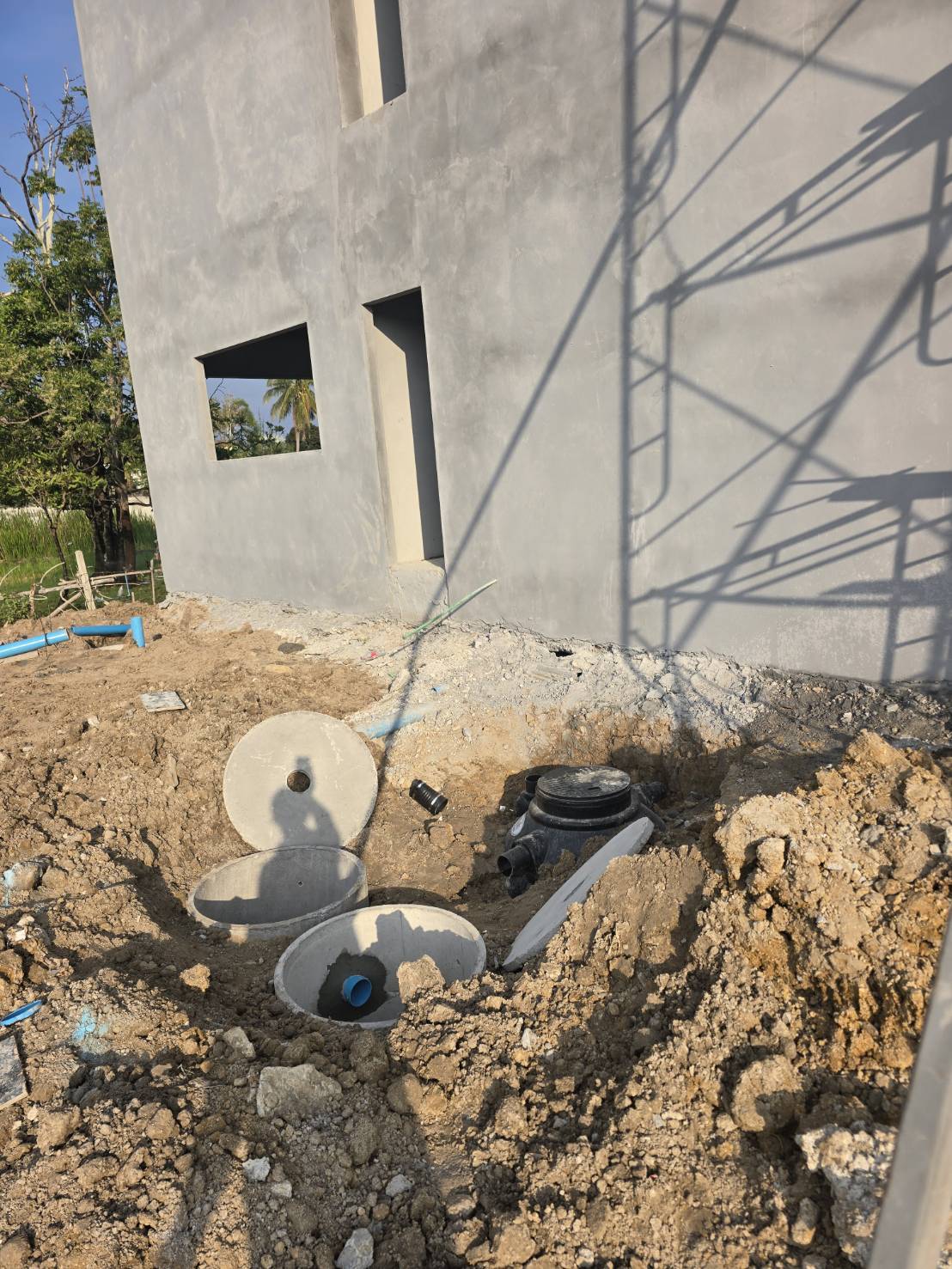 Схема коммуникаций и технических зон